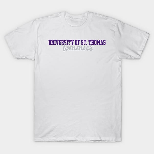 University of St. Thomas - Tommies T-Shirt by Josh Wuflestad